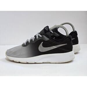 Nike Tanjun Print GS 4.5Y AV8808-001 Oil Grey